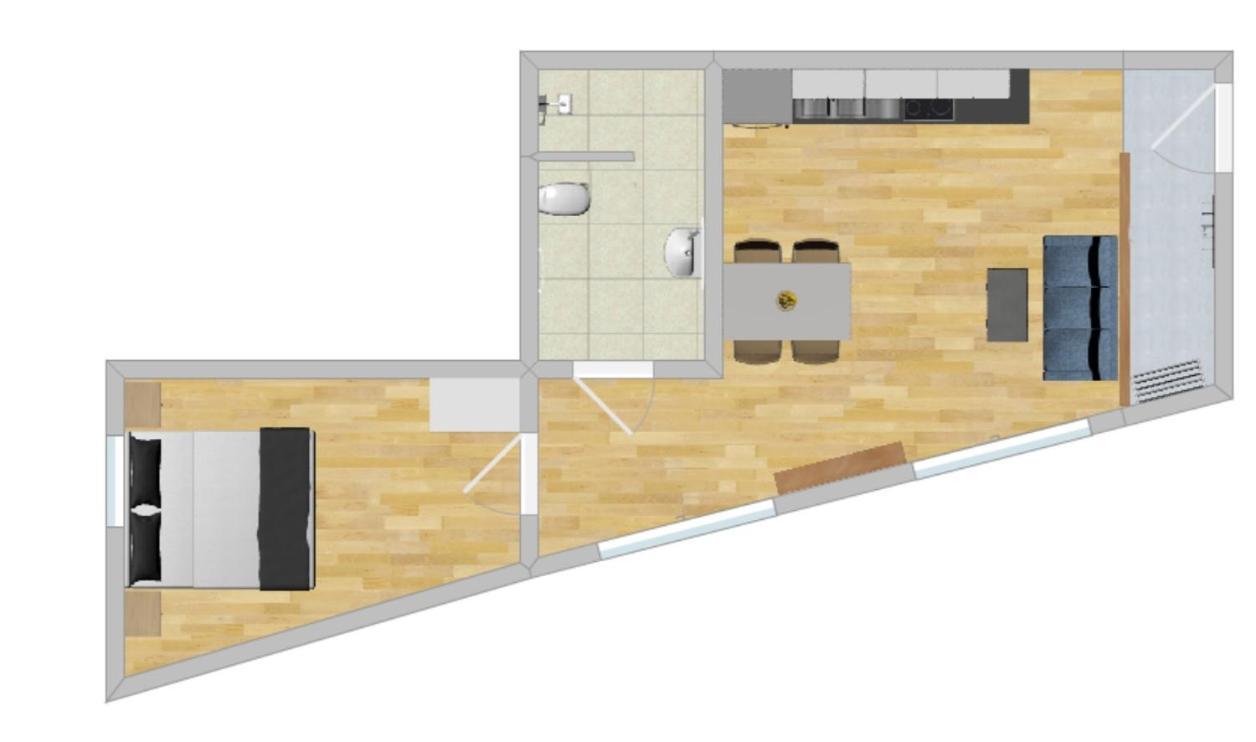 פיברברון Appartement Holznest מראה חיצוני תמונה